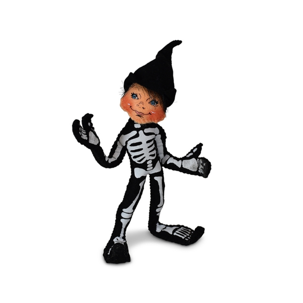 NWT Annalee Retired Halloween Skelton Elf